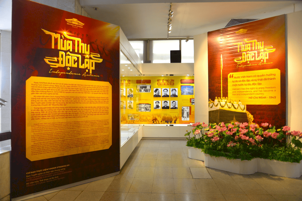 Thematic exhibition &ldquo;Autumn of Independence&rdquo; at the Ho Chi Minh Museum (Source: Fanpage Bảo t&agrave;ng Hồ Ch&iacute; Minh - Ho Chi Minh Museum)